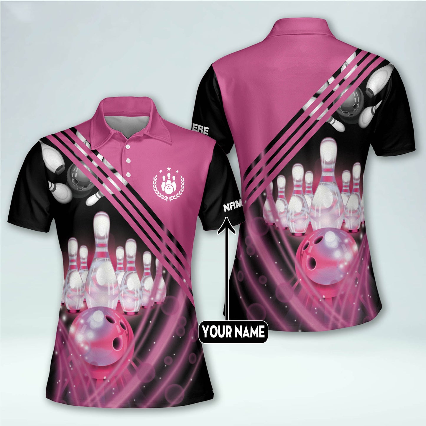 Custom Funny Bowling Shirts For Women BW0091