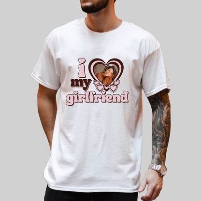 Personalized I Love My Girlfriend Shirt GF0001