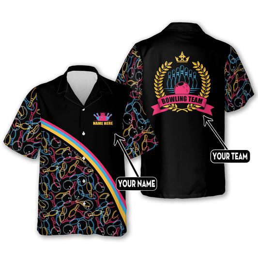 Custom Bowling Hawaiian Shirt For Women HW0170