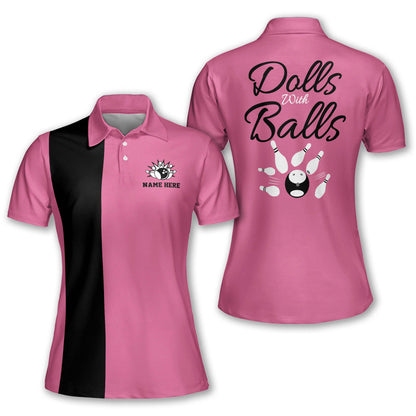 Doll With Balls Bowling Shirts Women BW0097