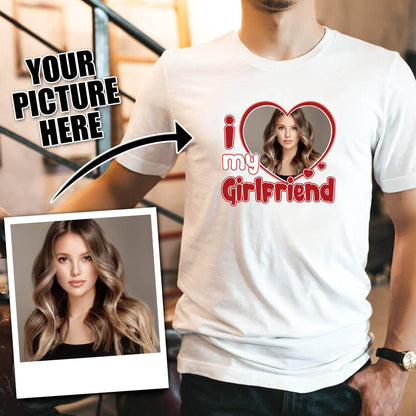 Personalized I Love My Girlfriend Shirt GF0007