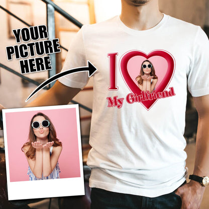 Personalized I Love My Girlfriend Shirt GF0005