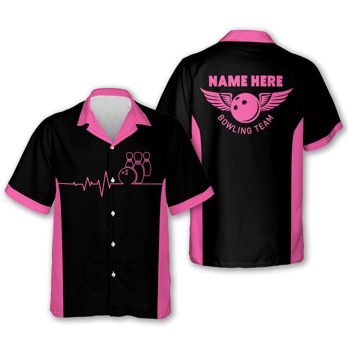 Custom Bowling Hawaiian Shirts Unisex HW0144