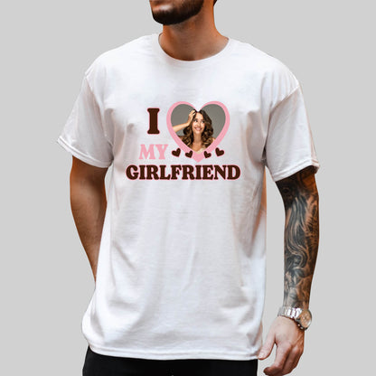Personalized I Love My Girlfriend Shirt GF0004