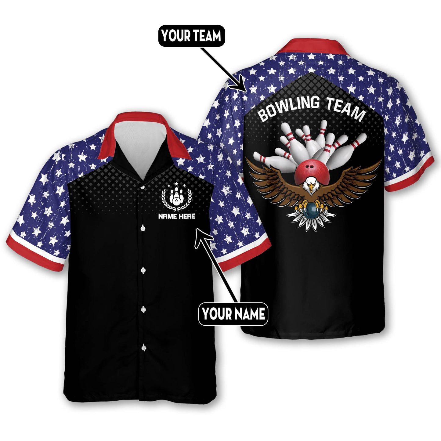 Personalized Bowling Shirts For Women HW0172