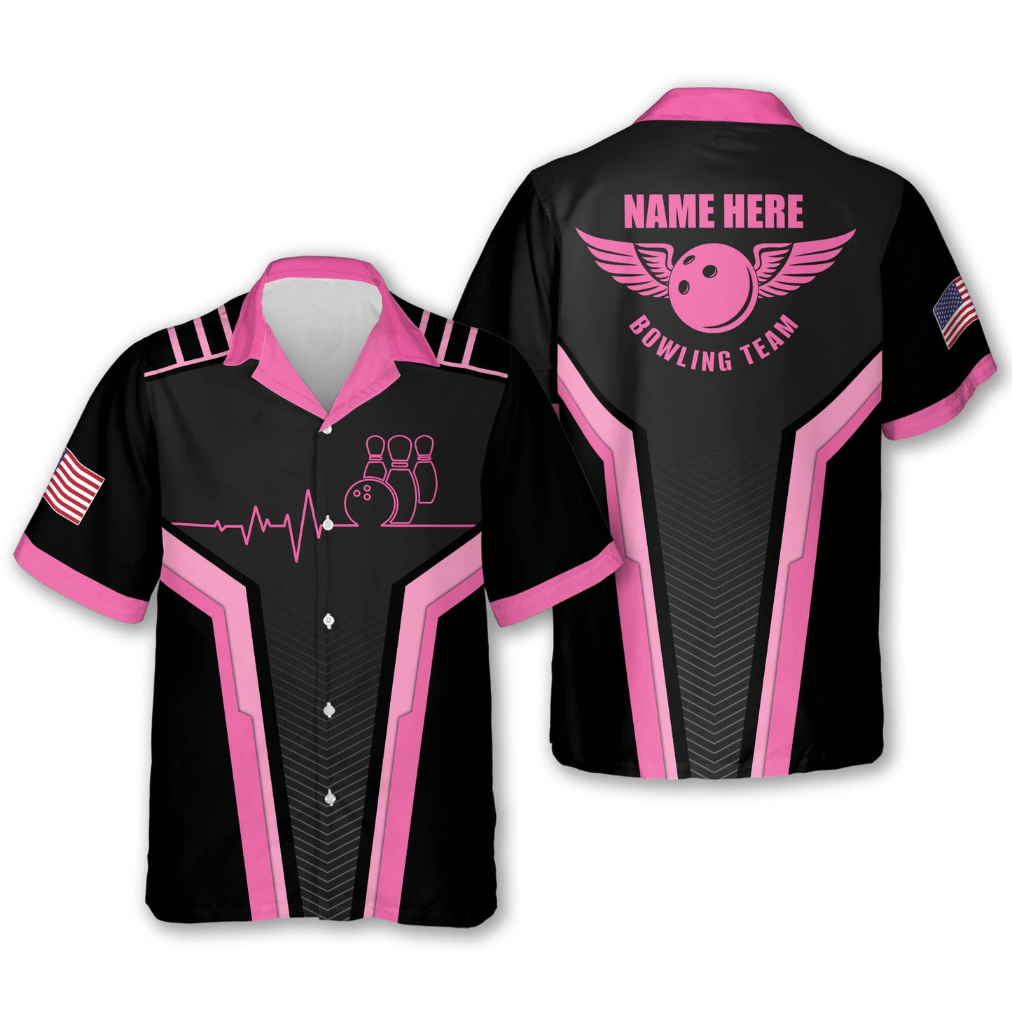 Custom Bowling Hawaiian Shirt For Women HW0178