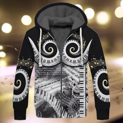 3D Full Printed Piano Shirts Men Women Pianist 3D Tshirt Gift To Piano Lovers TO1869