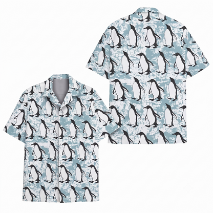 Funny Penguin Hawaiian Shirt For Men Women, Penguin Lover Hawaiian Shirt HE0651