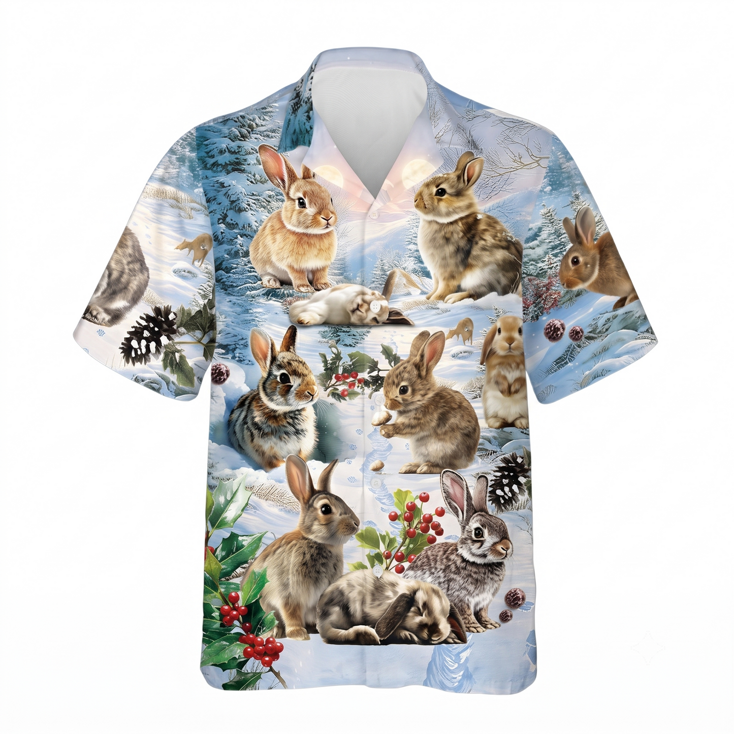 Rabbit Bunny Hawaiian Shirt For Men Women, Rabbit Lover Hawaiian Shirt HE0660