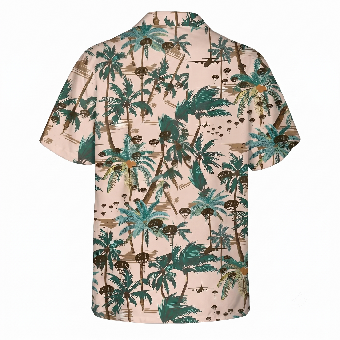 Paratrooper Tropical Men's Hawaiian Shirt, Paratrooper Hawaiian Shirt For Veteran HE0650