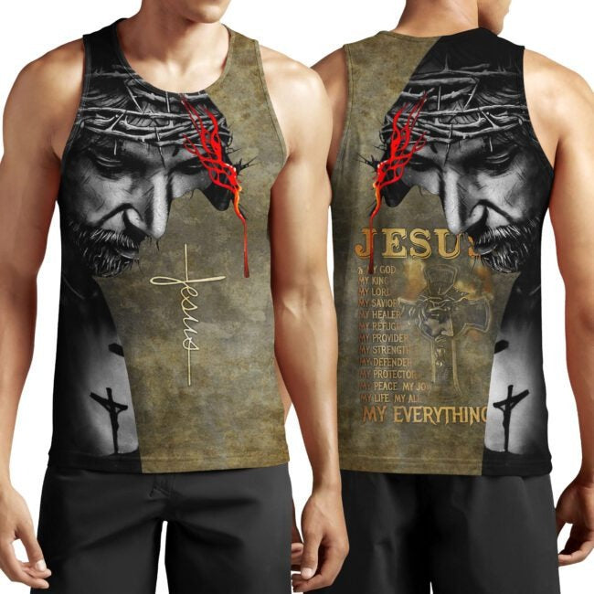 Jesus 3D All Over Print Shirt Sublimation Jesus Tshirt Jesus Hoodie American Jesus Clothing TO0232