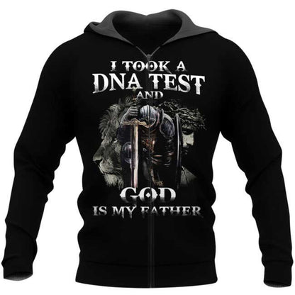 I Took A Dna Test And God Is My Father 3D All Over Printed Shirts TO0135