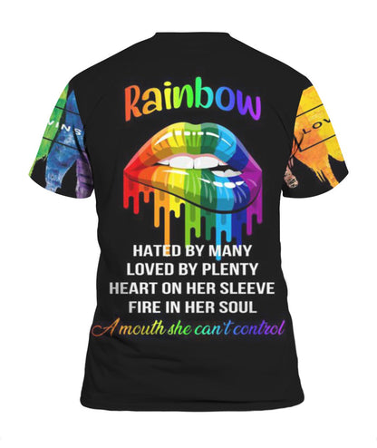 Pride LGBT Shirt Love Is Love 3D Shirts For Pride, LGBT All Over Printing Shirt Love Is Love, Lgbtq Gifts LO0938