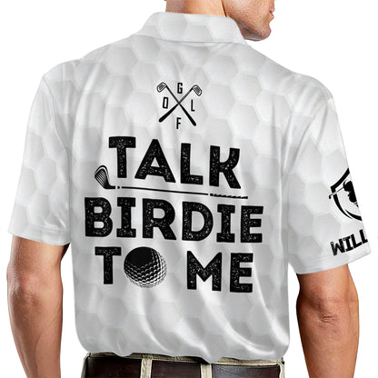 Talk Birdie To Me Golf Polo Shirt GM0061