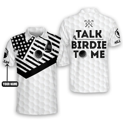 Talk Birdie To Me Golf Polo Shirt GM0061