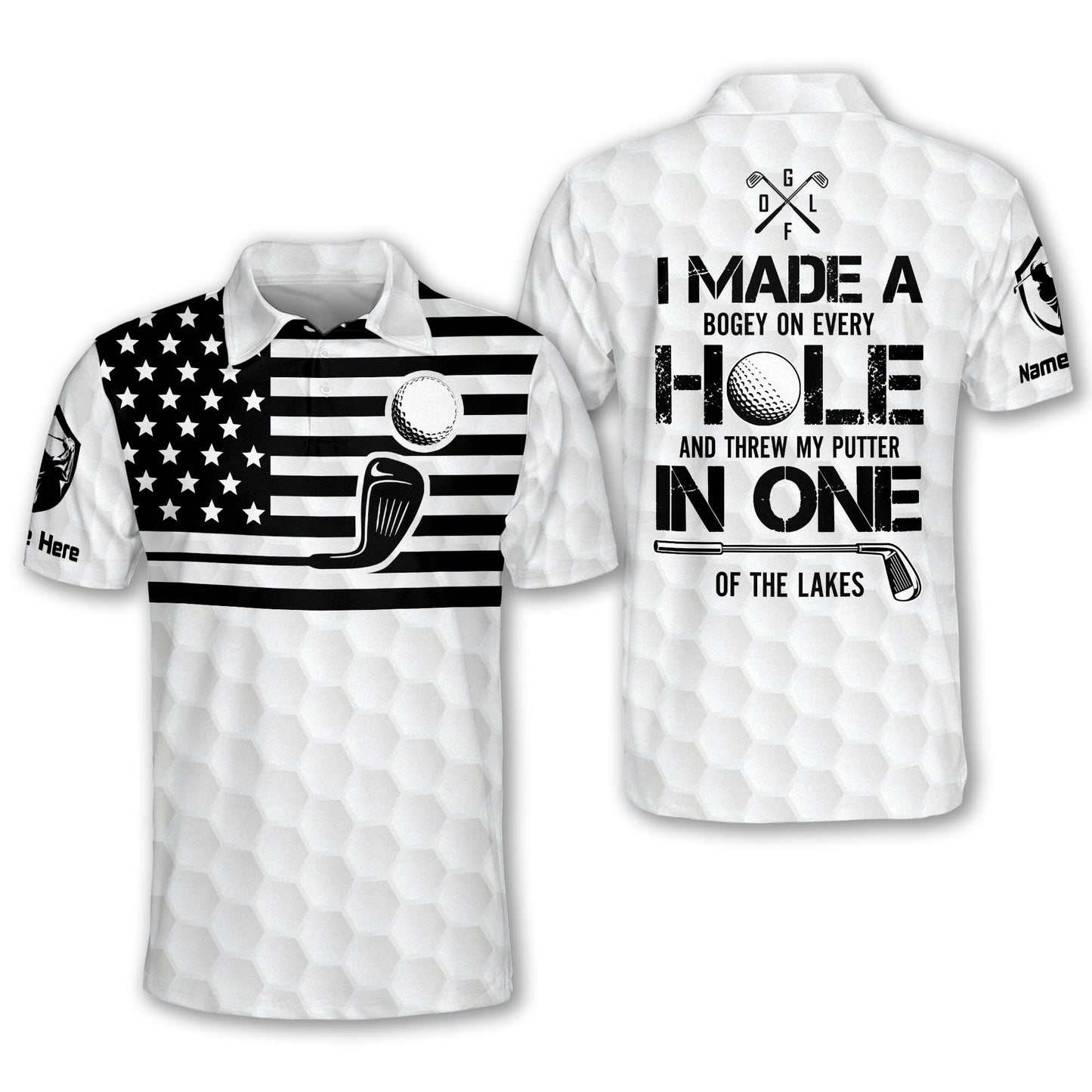 I Made A Hole In One Golf Polo Shirt GM0077