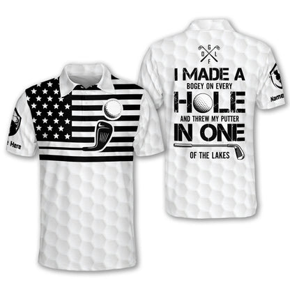 I Made A Hole In One Golf Polo Shirt GM0077