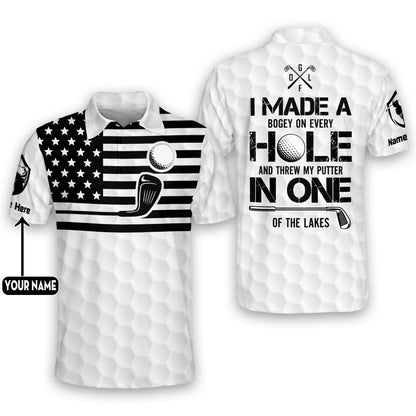 I Made A Hole In One Golf Polo Shirt GM0077