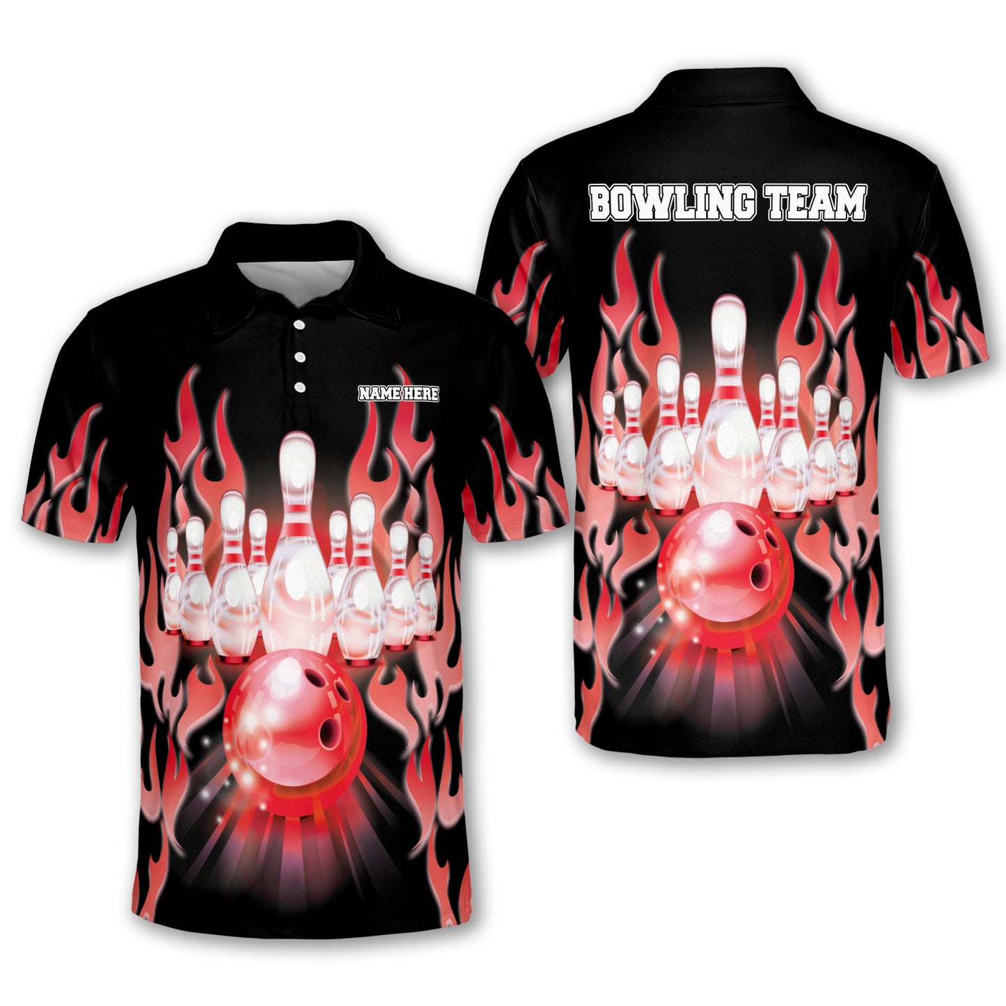 Crazy That's Some Bowsht Bowling Shirt BM0020