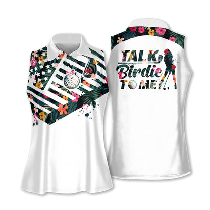Talk Birdie To Me Golf Polo Shirt GW0035