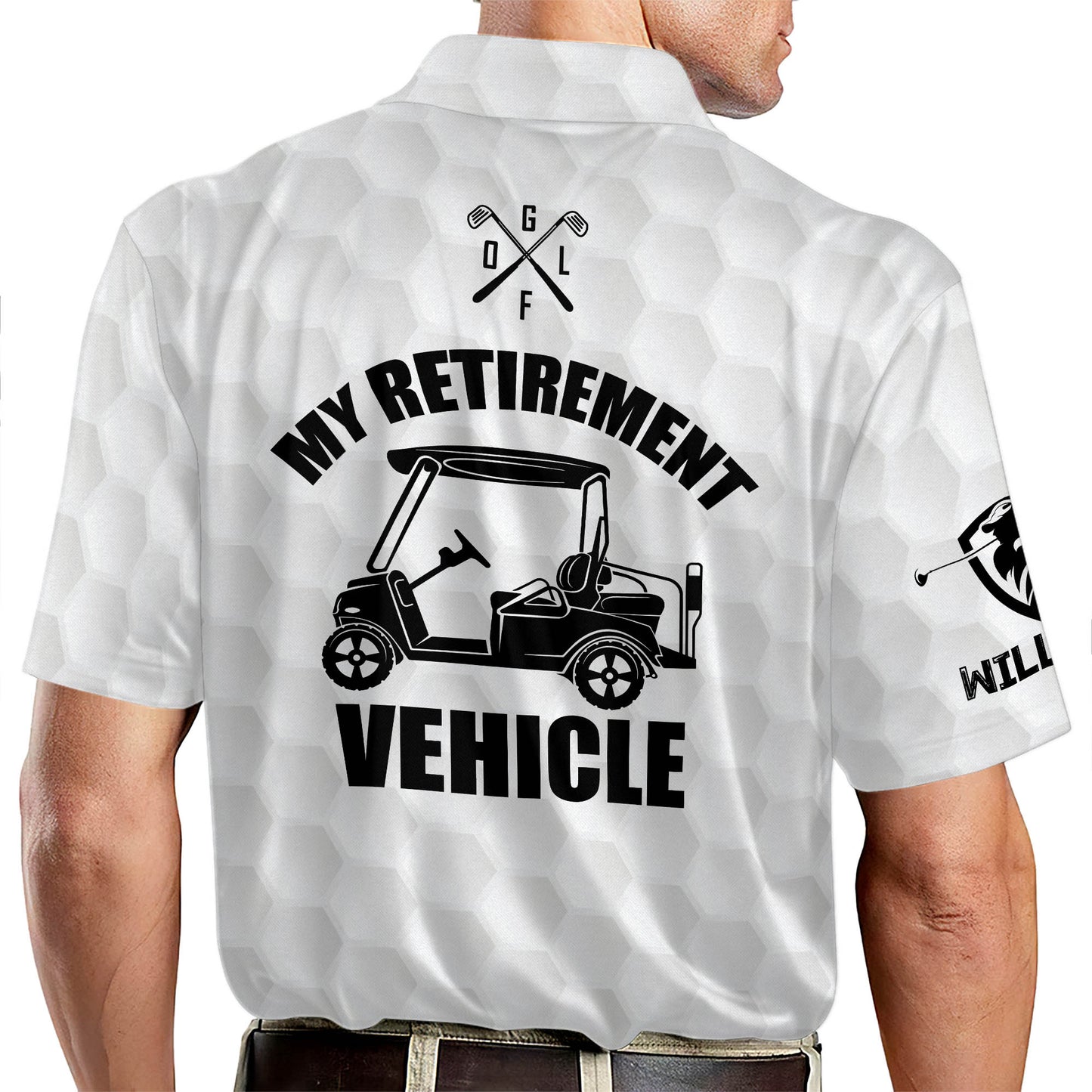 My Retirement Vehicle Golf Polo Shirt GM0085