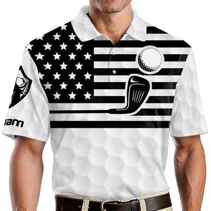 I'm Not Retired Golfing Is Hard Work Golf Polo Shirt GM0197
