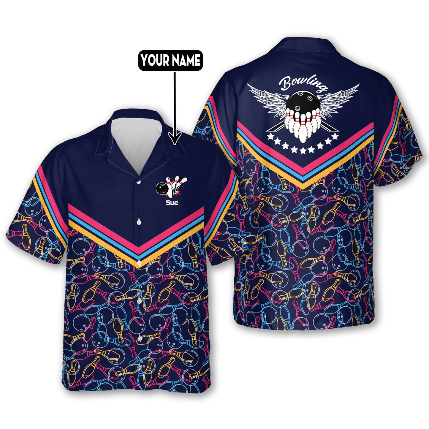 Custom Hawaiian Shirts For Men Women HBO0005