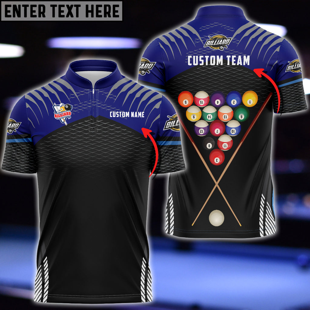 Custom Billiard Team Jersey Shirts For Men, Custom Billiard Shirts SO0835
