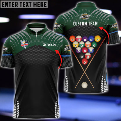 Custom Billiard Team Jersey Shirts For Men, Custom Billiard Shirts SO0835
