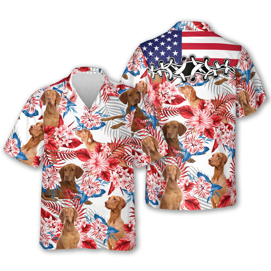Vizsla Hawaiian Shirt - Gift for Summer, Summer aloha shirt, Hawaiian shirt for Men and women HO0659