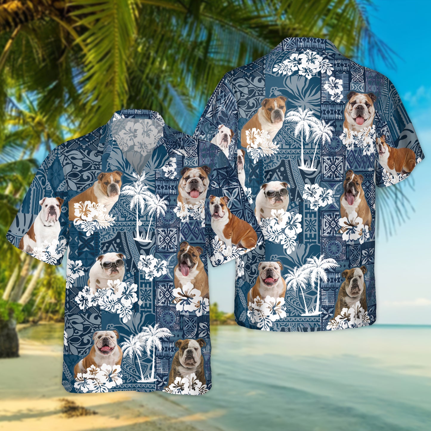 English Bulldog Hawaiian Shirt HO1539