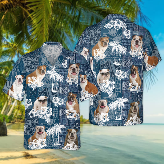 English Bulldog Hawaiian Shirt HO1539