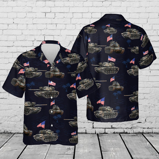 US Army M60A1 Tank July 4th Hawaiian Shirt HO3116