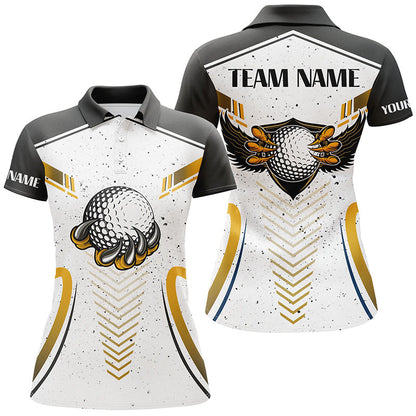 Customized American Flag Multicolor Eagle Golf Polo Shirt Team Golf Shirts For Women Best Golf Gifts GO0004