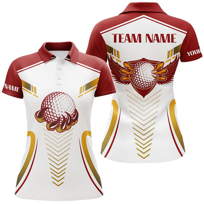 Customized American Flag Multicolor Eagle Golf Polo Shirt Team Golf Shirts For Women Best Golf Gifts GO0004