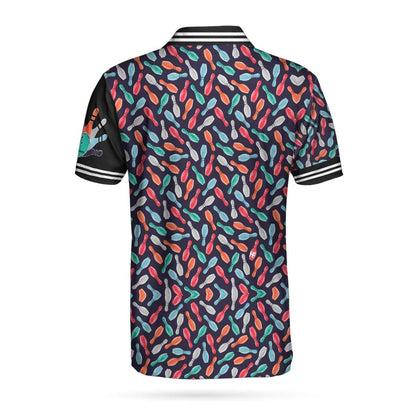 I Always Use Three Fingers Polo Shirt, Custom Bowling Polo Shirt Design For Men, 10 Pin Sowling Shirts Lasfour SO1423
