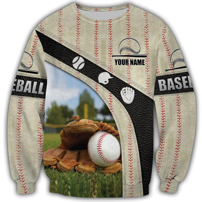 Personalized 3D Baseball Shirt, 3D Hoodie For Baseball Player, Baseball Team Uniform, Baseball Lover Gift TO0088