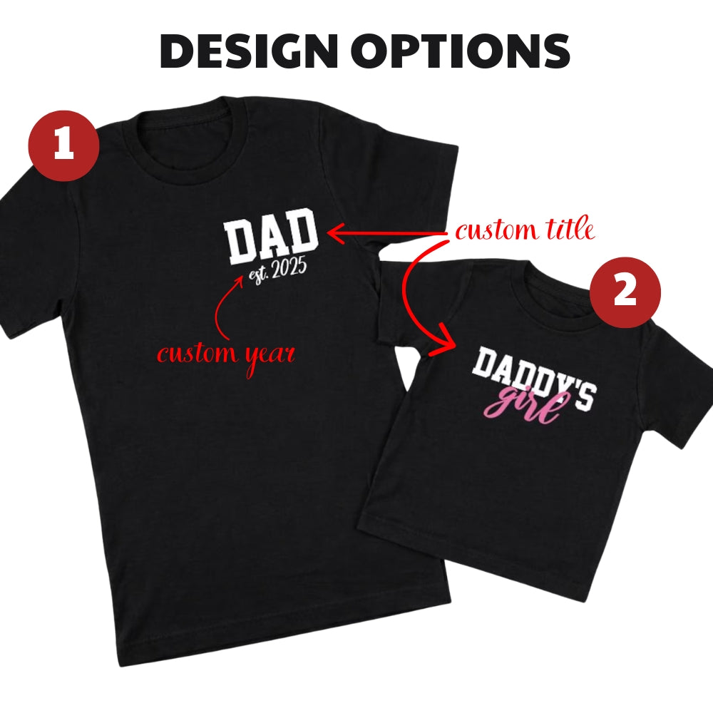 Matching Dad And Daughter T Shirts For Father Day, Father Daughter Matching Shirts ET0525