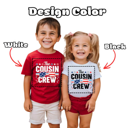 The Cousin Crew Fourth Of July Matching T Shirt, Matching Cousin Independence Day Shirts ET0790