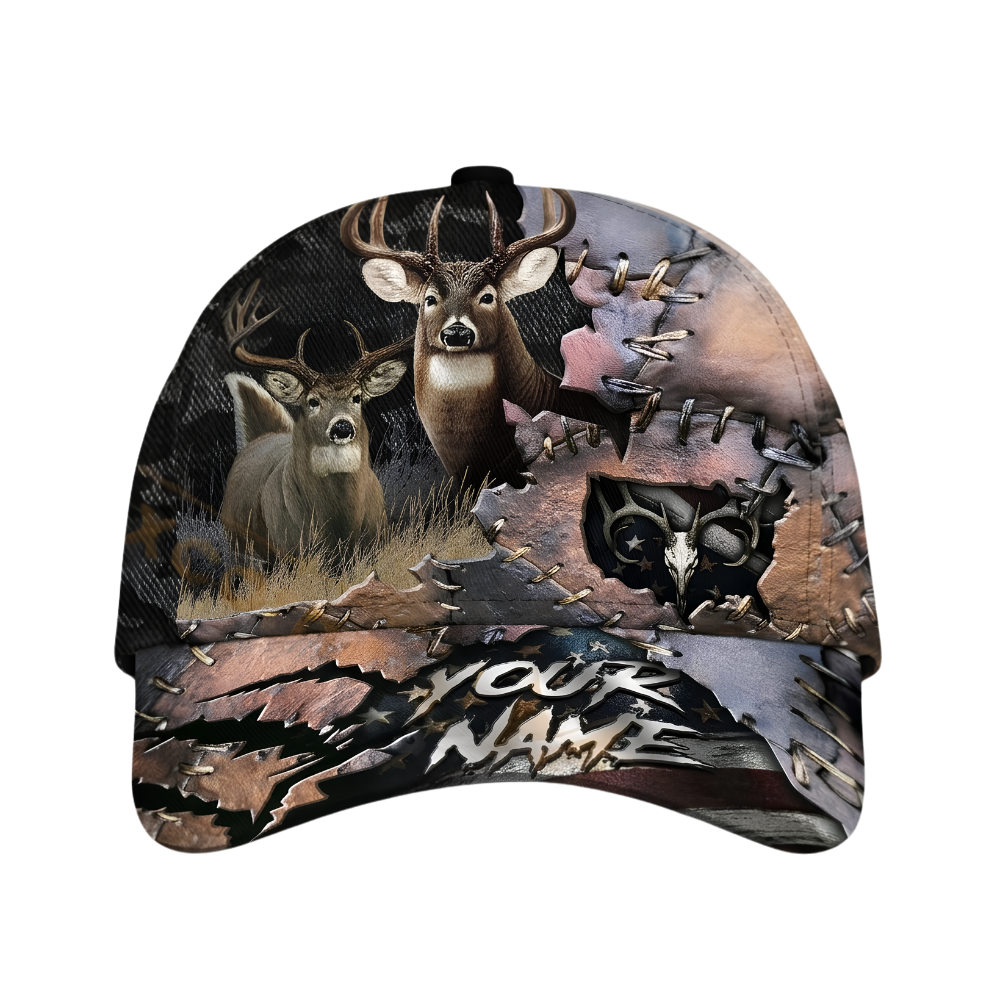 Custom Deer 3D Printed Baseball Cap, Custom Deer Hunting Hat For Hunter CP0676