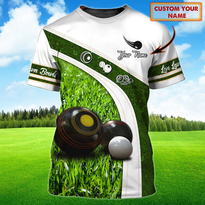 Custom 3D All Over Printed Lawn Bowls Shirt Team Uniform Unisex Lawn Bowl Shirts TO1241