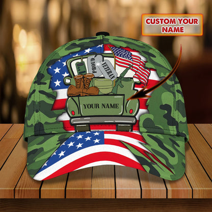 3D Classic Cap Customize Cap Veteran 056 Lasfour CA0893