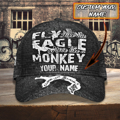3D Classic Cap Parkour Personalized Name Cap 11 Lasfour CA1254