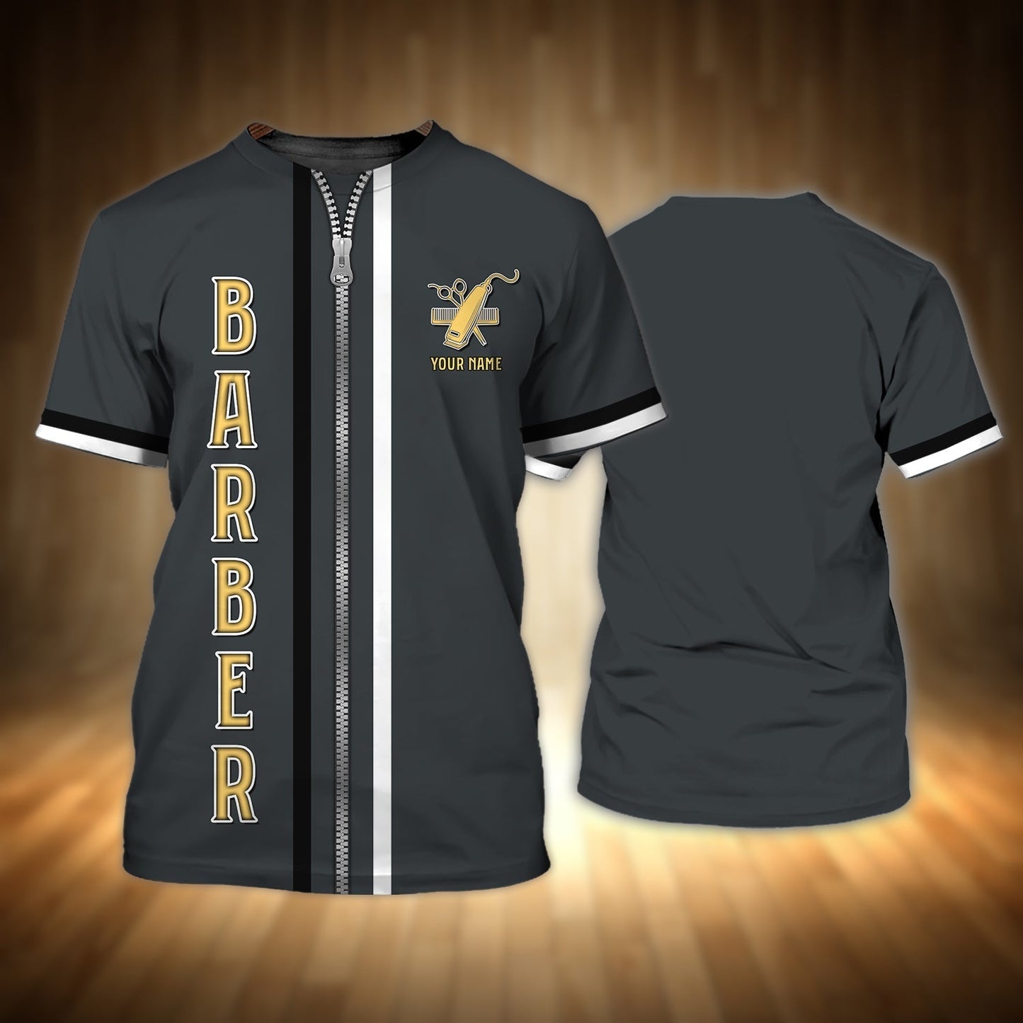 Customized Barber T Shirt 3D Full Print, Barber Shirts, Barber Gifts TO0874