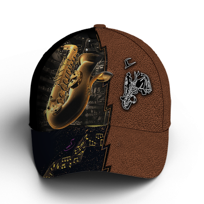 Saxophone Musician Classic Leather Lasfour CA2752