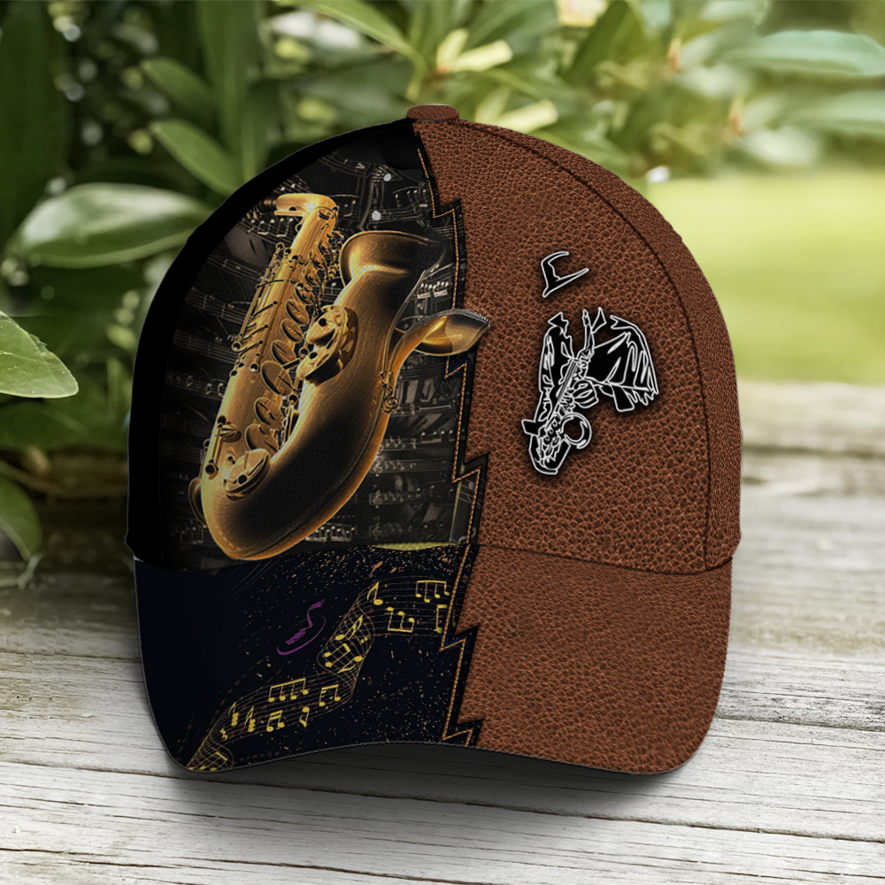 Saxophone Musician Classic Leather Lasfour CA2752