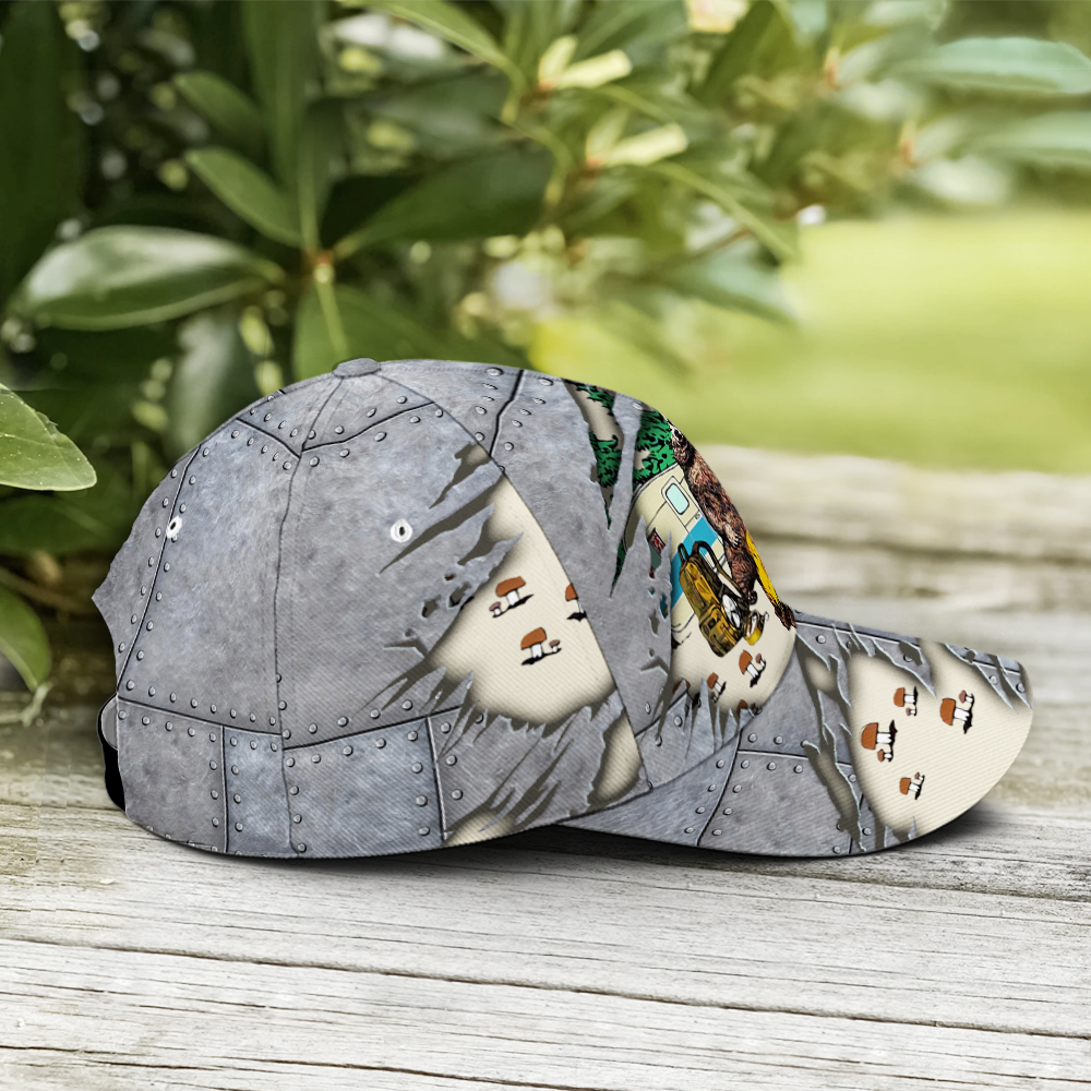 Save Animals Eat People Camping Baseball Cap Lasfour CO0738