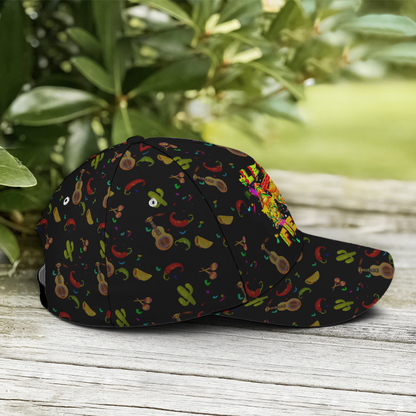 Cinco De Mayo Let Us Fiesta Funny Baseball Cap Lasfour CO0835