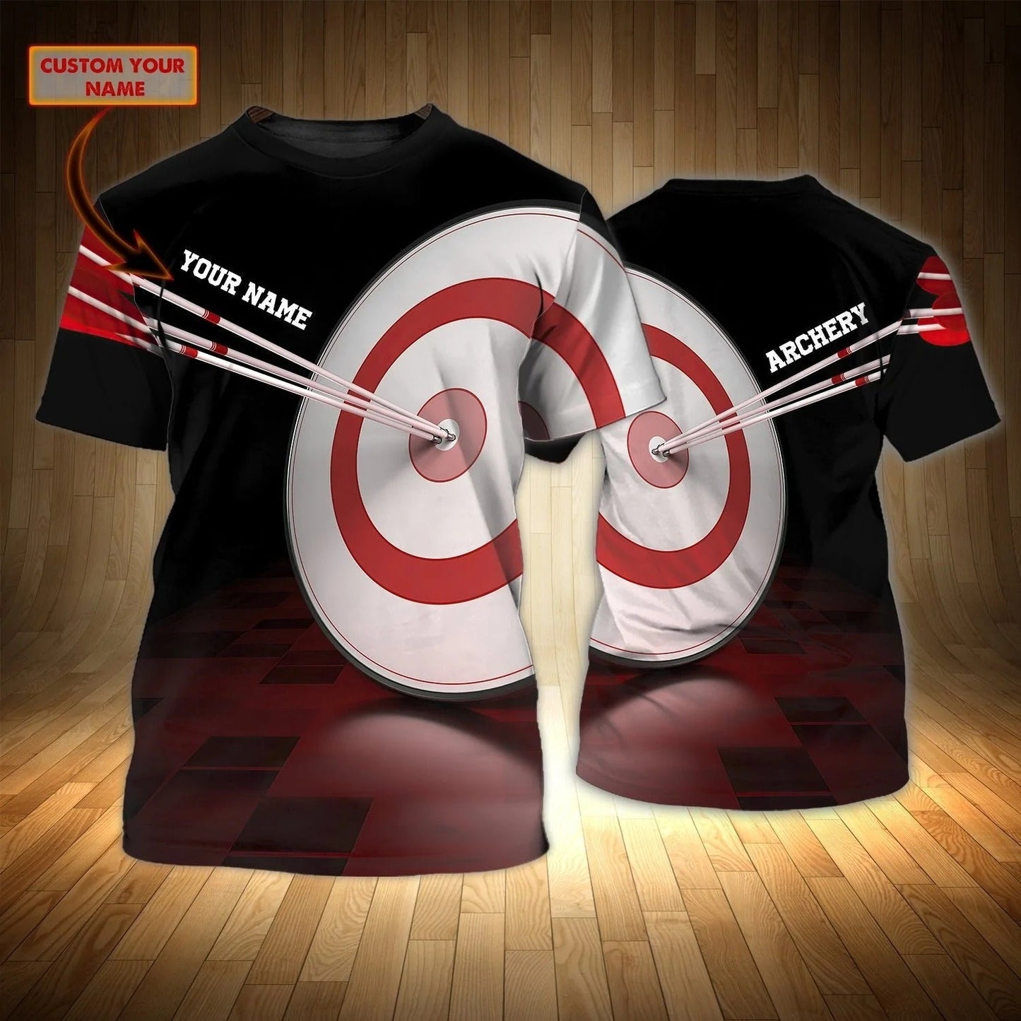 Customized 3D Archery Shirt Unisex Men Women Archery Shirt Gift For An Archery Player Lasfour TO1222