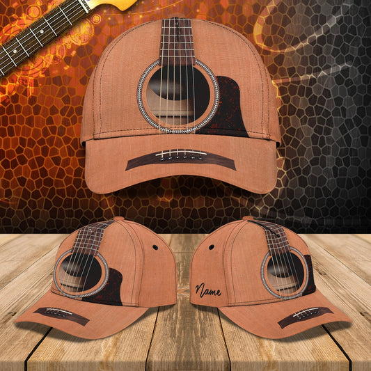 3D Classic Cap Guitarpersonalized Name Cap 3 Lasfour CA0507